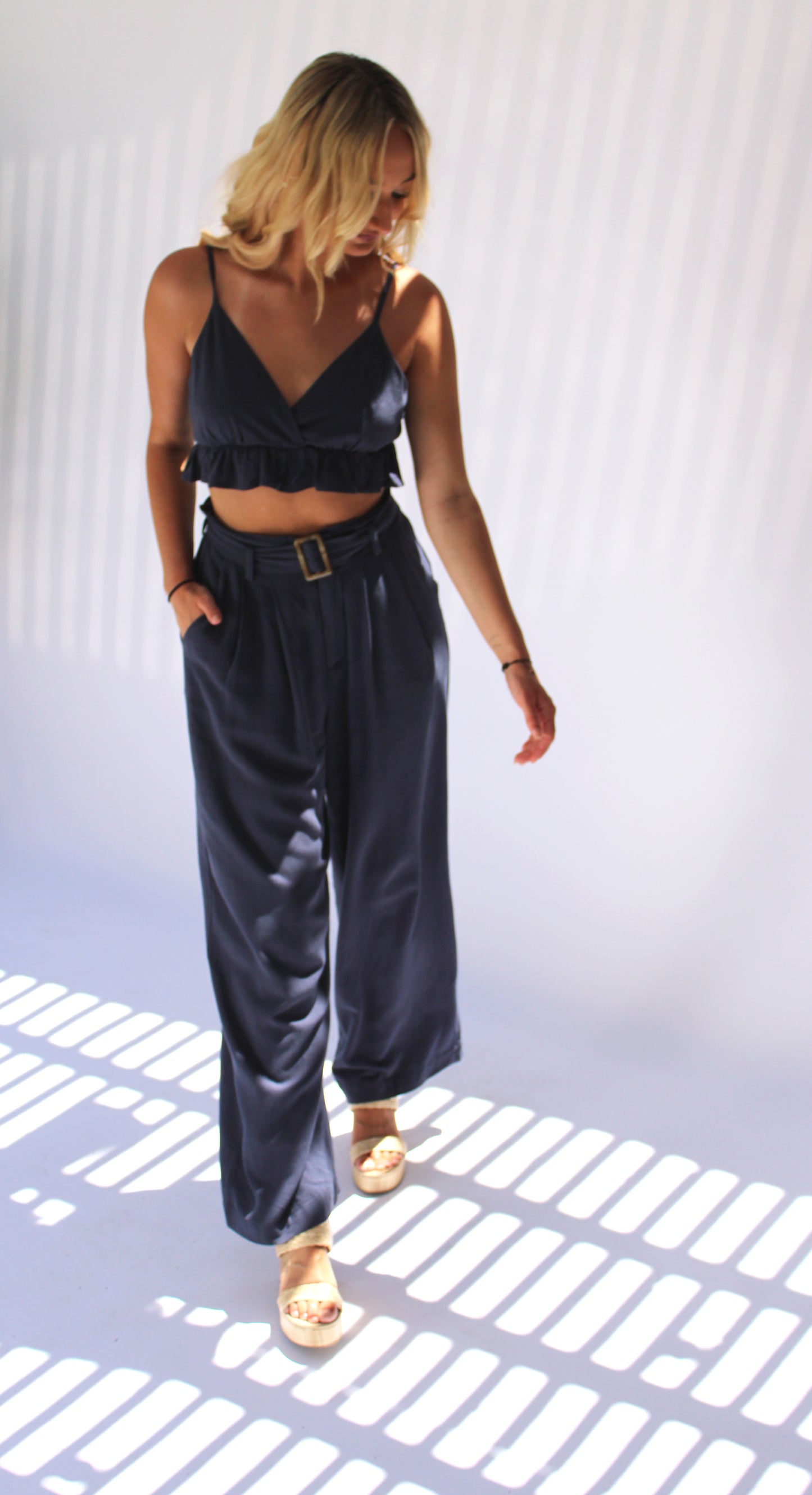 River Woven Pant Set