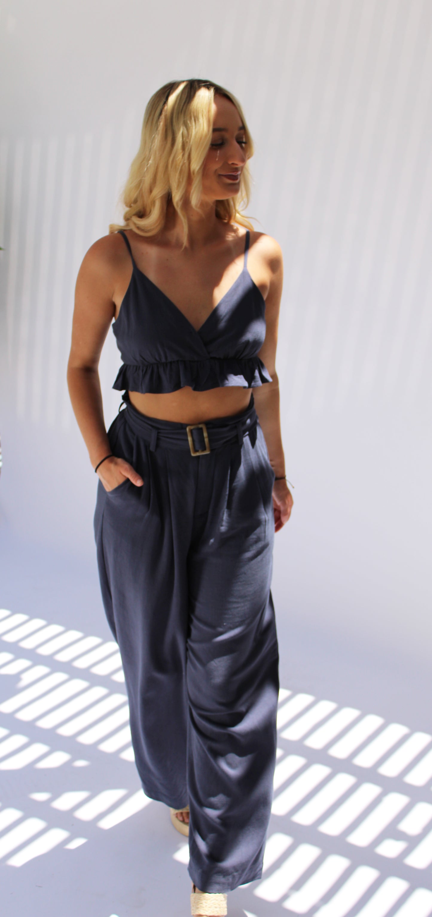 River Woven Pant Set