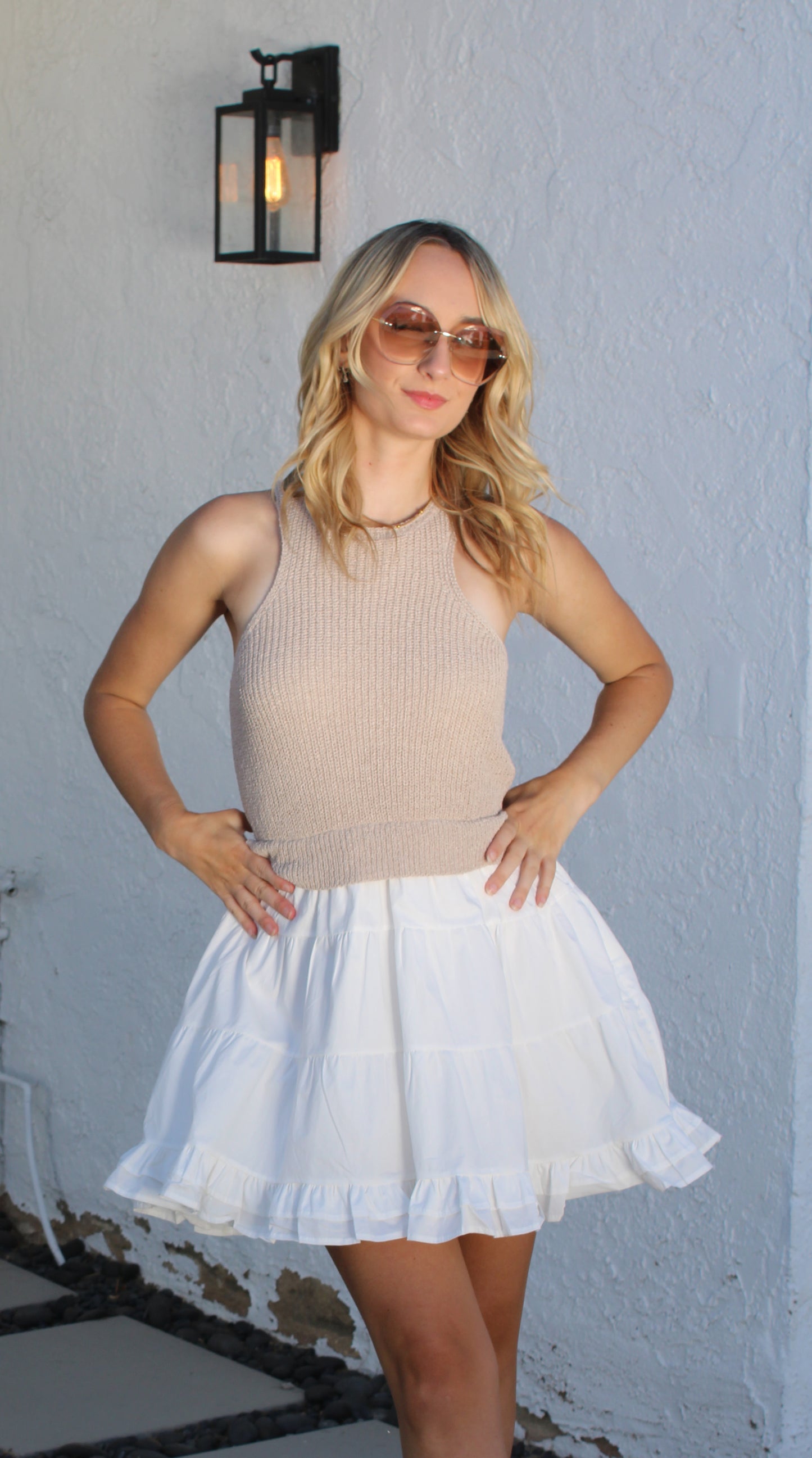 Calla Cool Combo Tank Dress