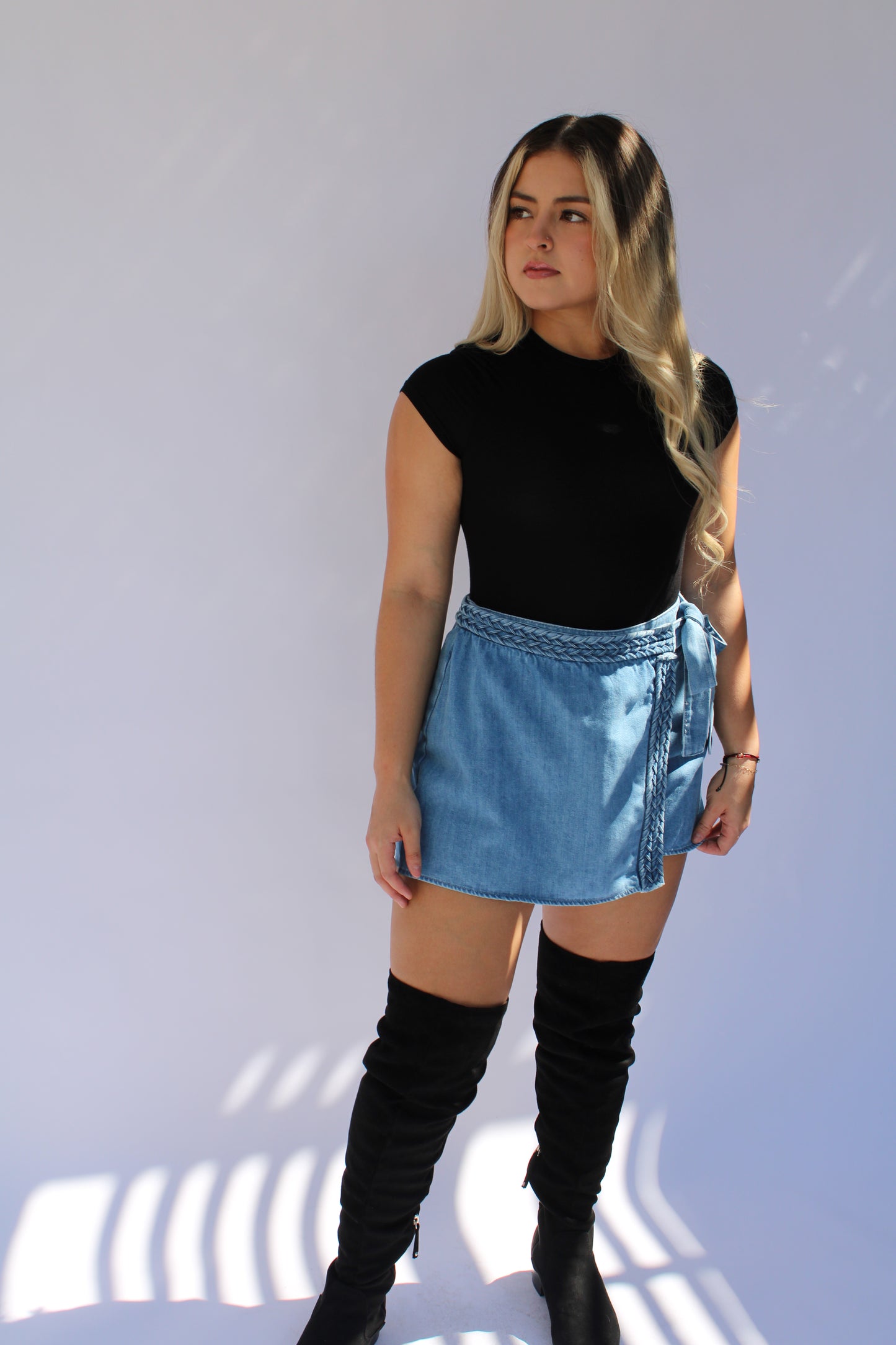 Hartley Knot Jean Skort