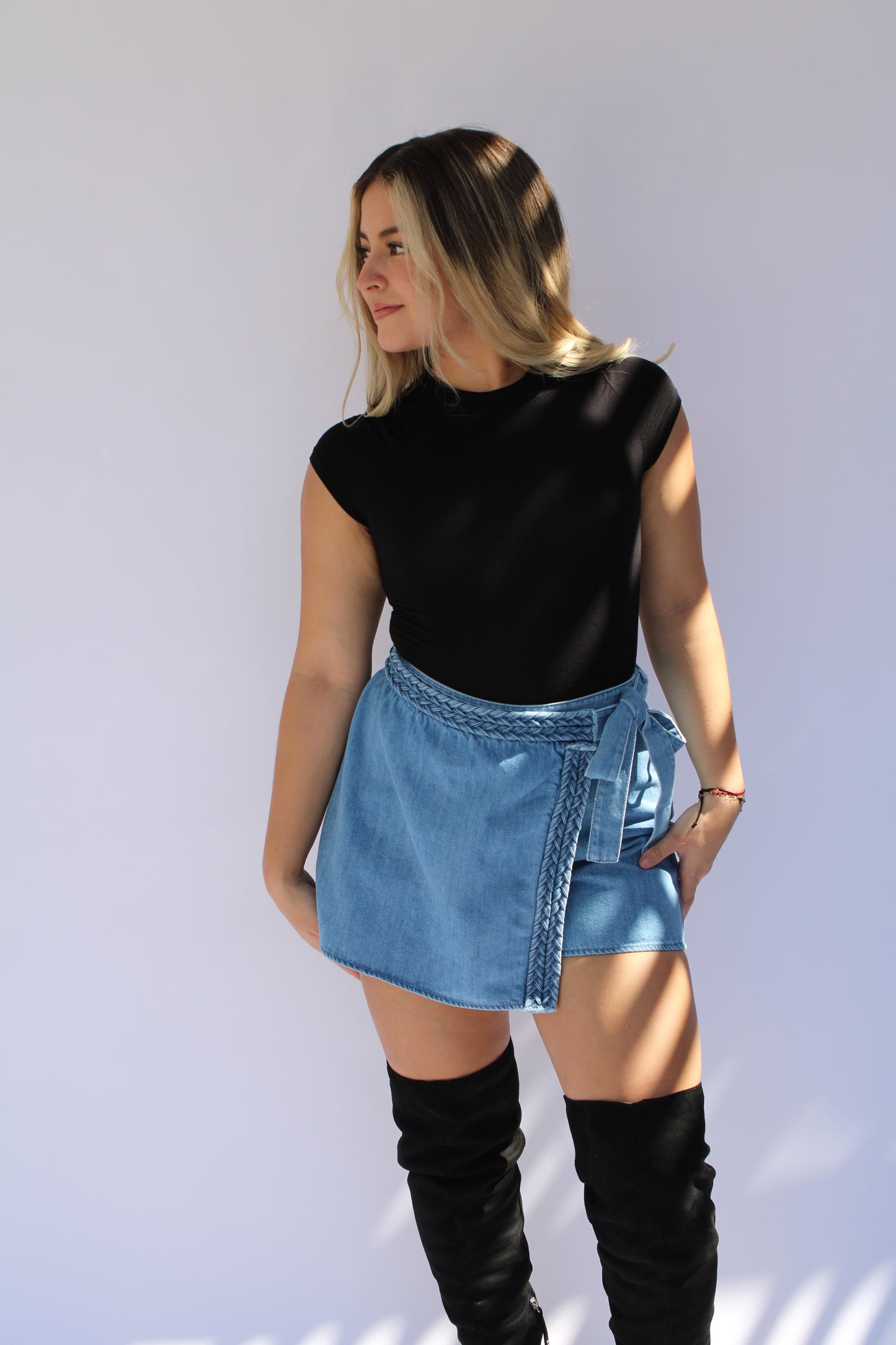 Hartley Knot Jean Skort