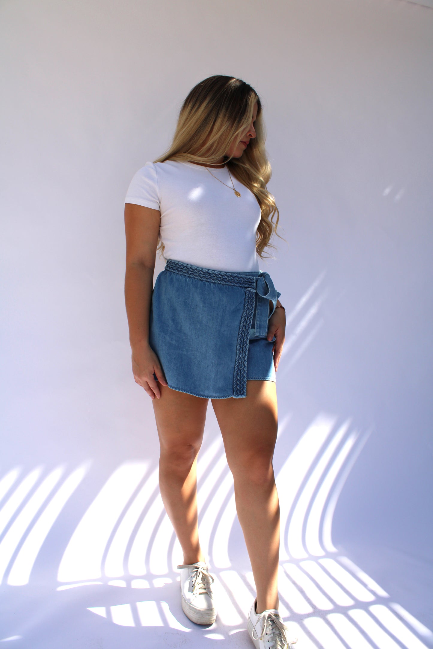 Hartley Knot Jean Skort