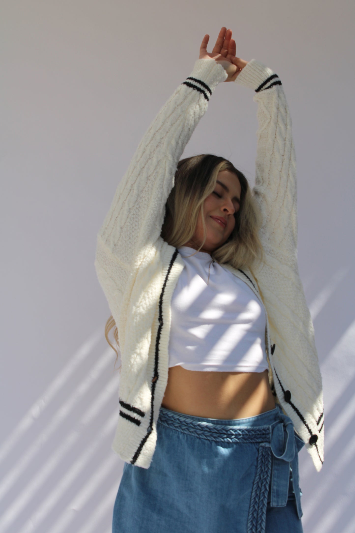 Cozy Preppy Cardigan