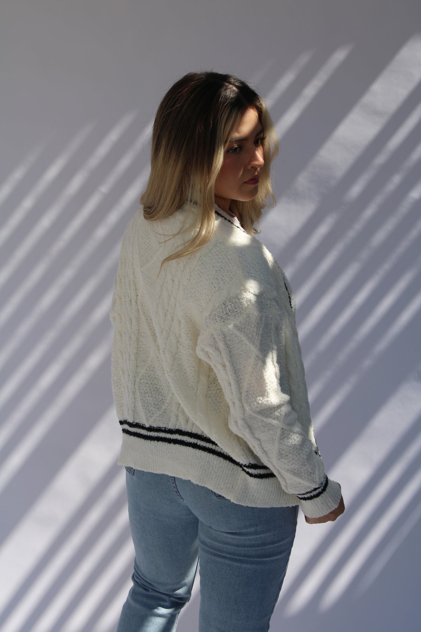 Cozy Preppy Cardigan
