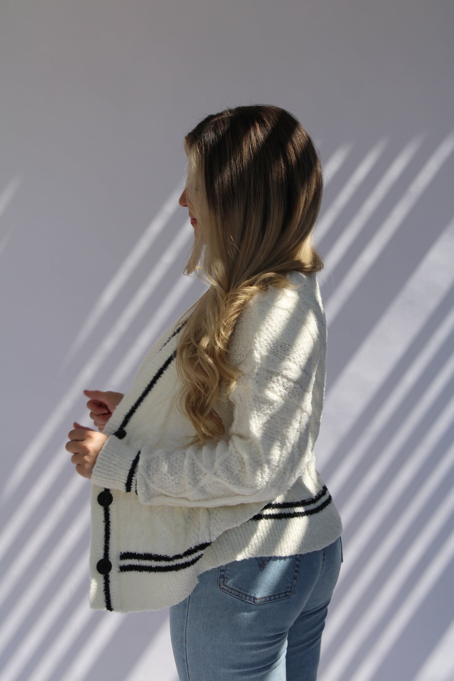 Cozy Preppy Cardigan