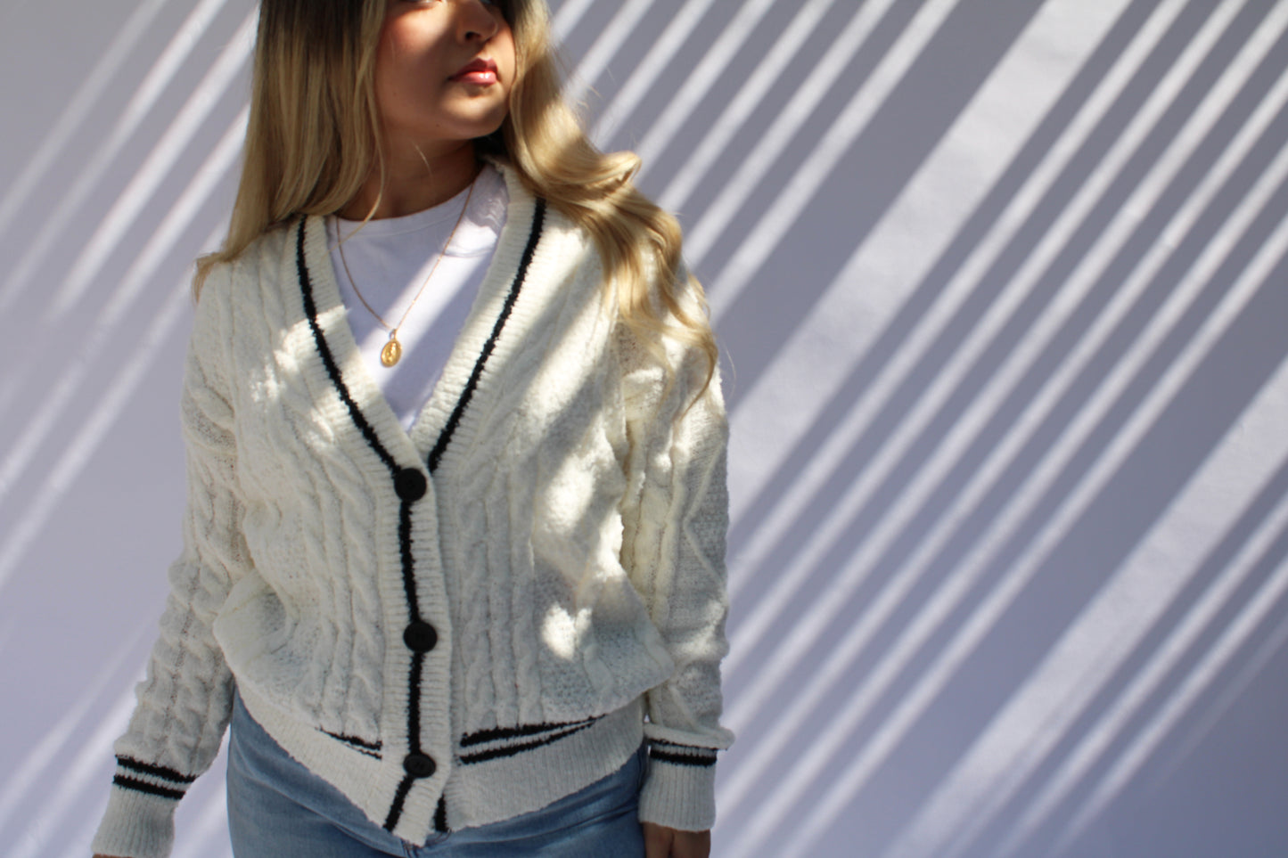 Cozy Preppy Cardigan