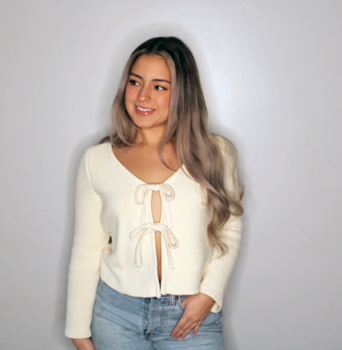 Celyn Tie Front Cardigan
