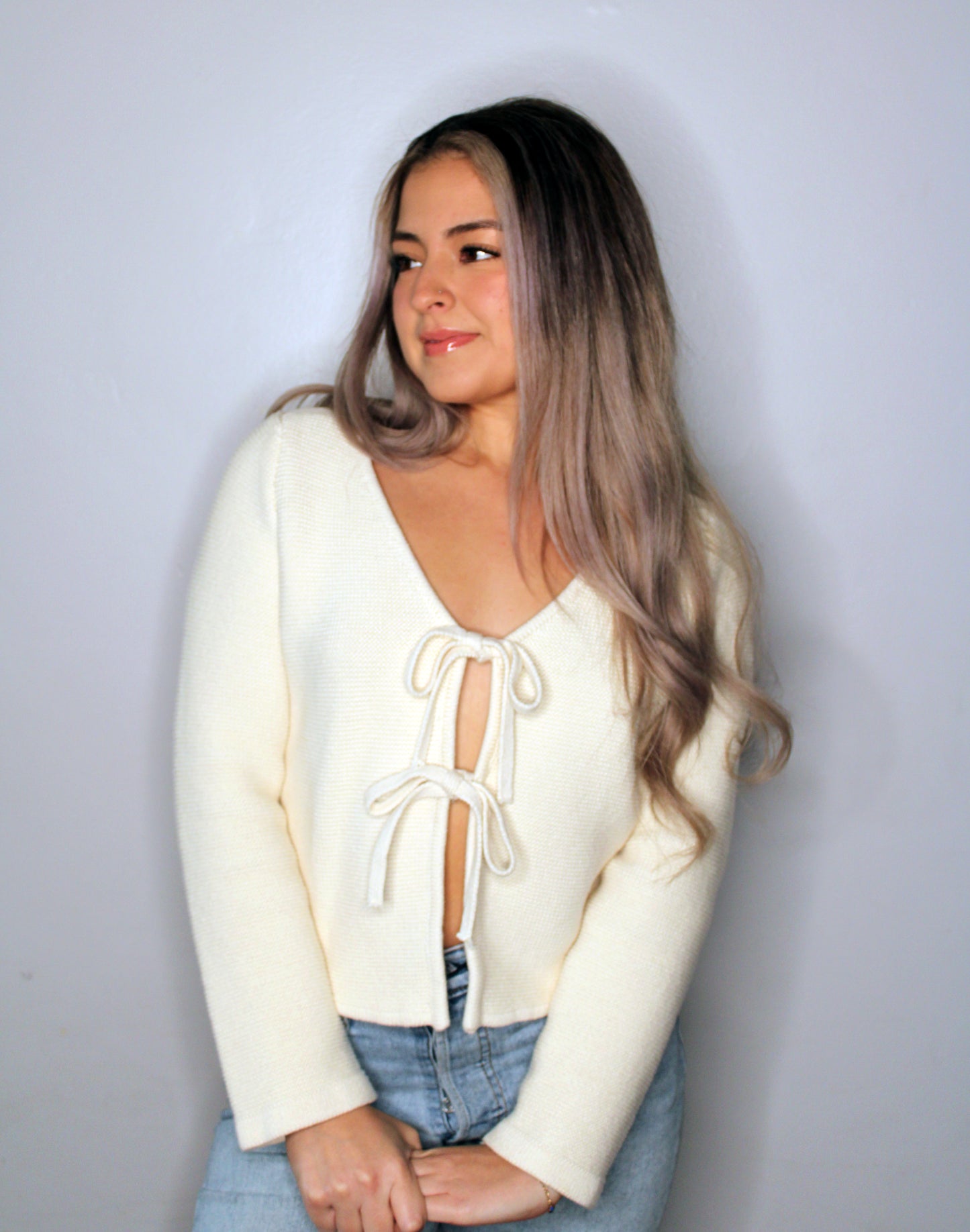Celyn Tie Front Cardigan