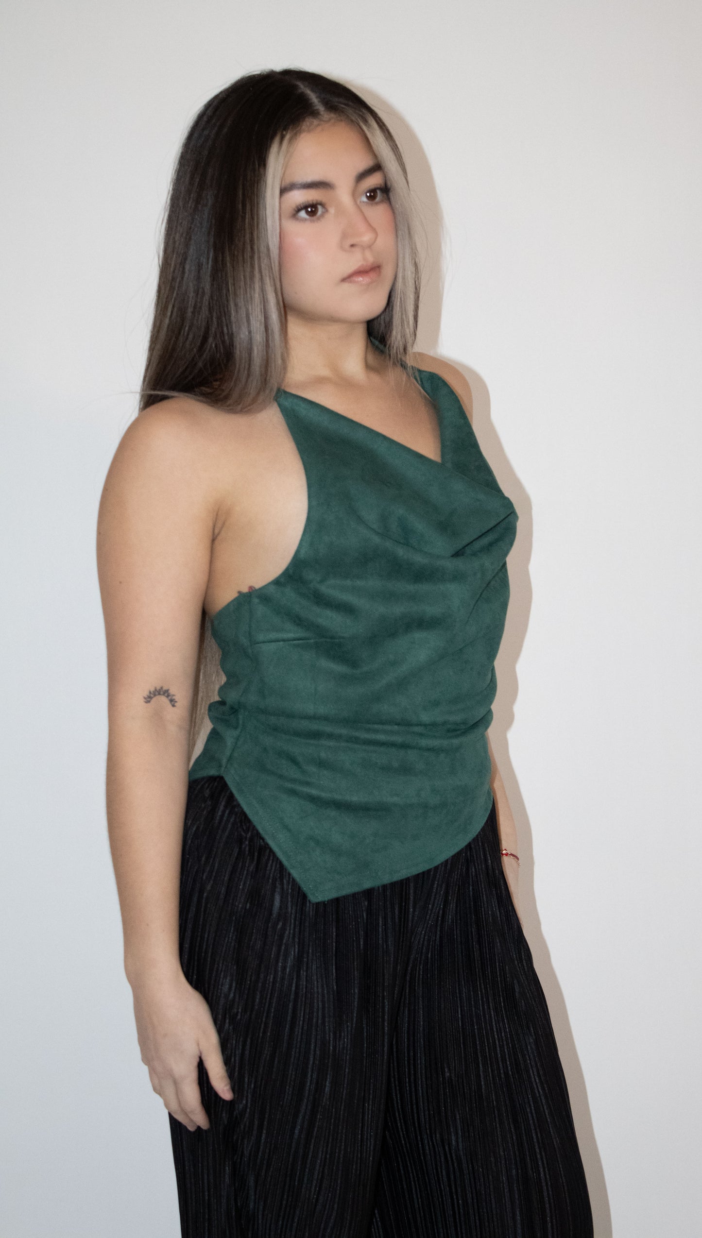 Lucky Suede Top