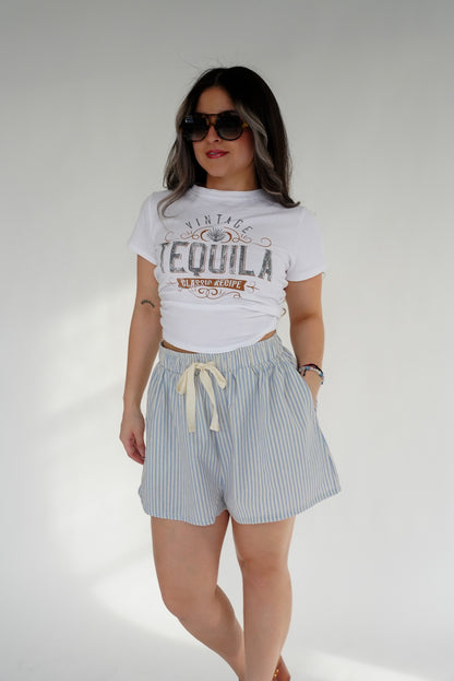 The Marina Stripe Short