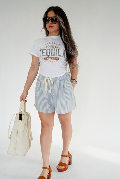 The Marina Stripe Short