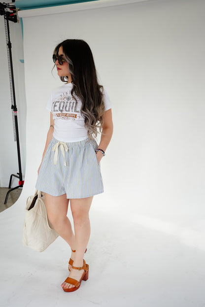 The Marina Stripe Short