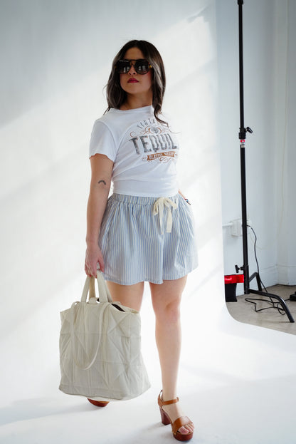 The Marina Stripe Short