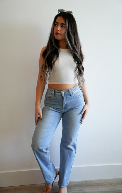 The Eloise Straight Leg Jean