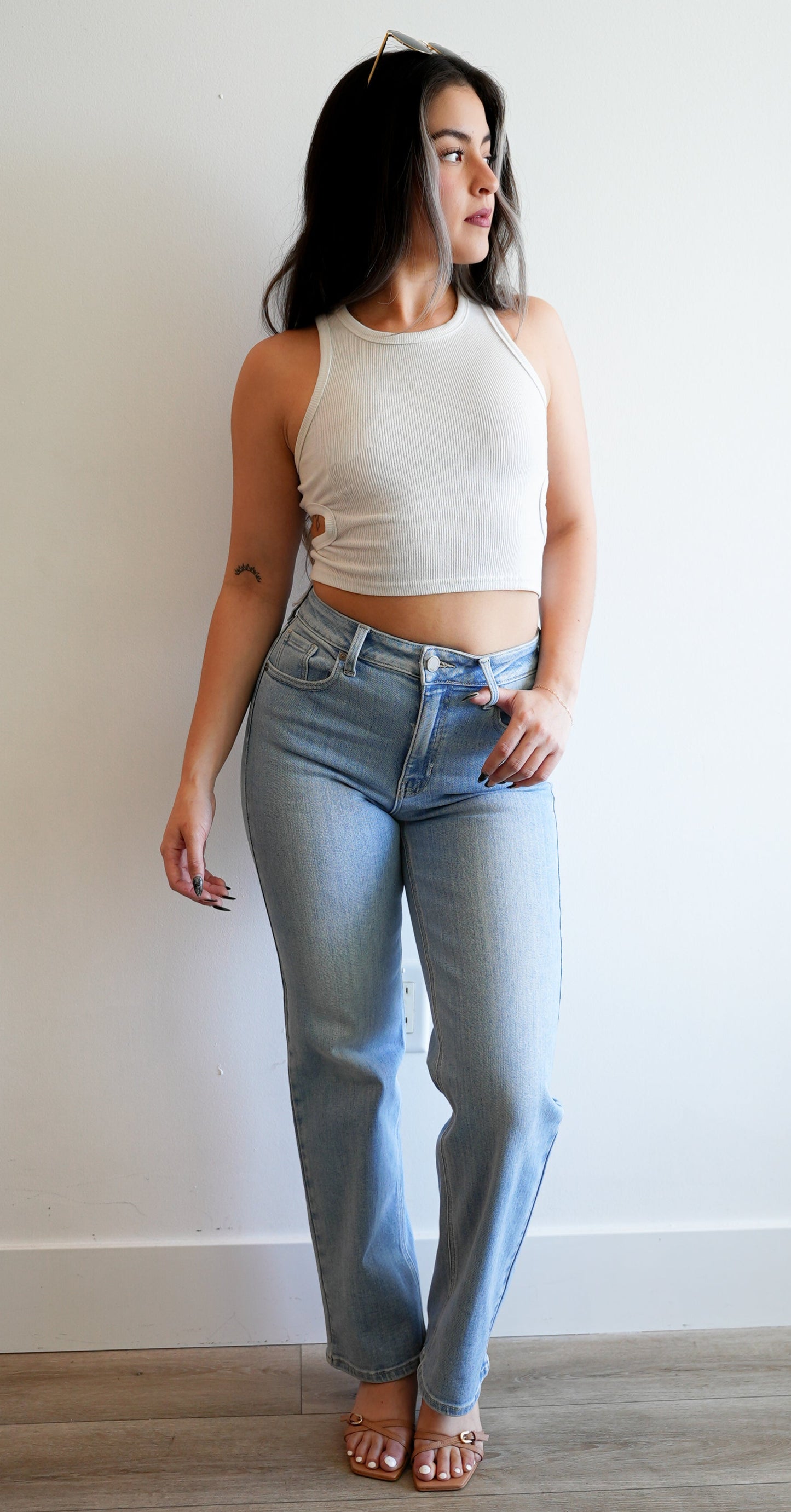 The Eloise Straight Leg Jean