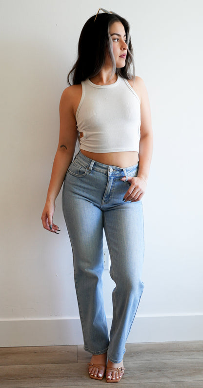 The Eloise Straight Leg Jean