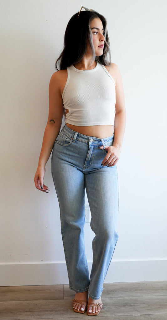 The Eloise Straight Leg Jean