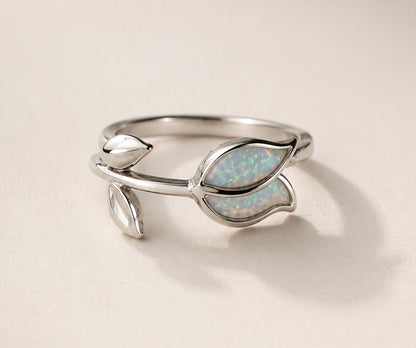 Opal Vine Ring