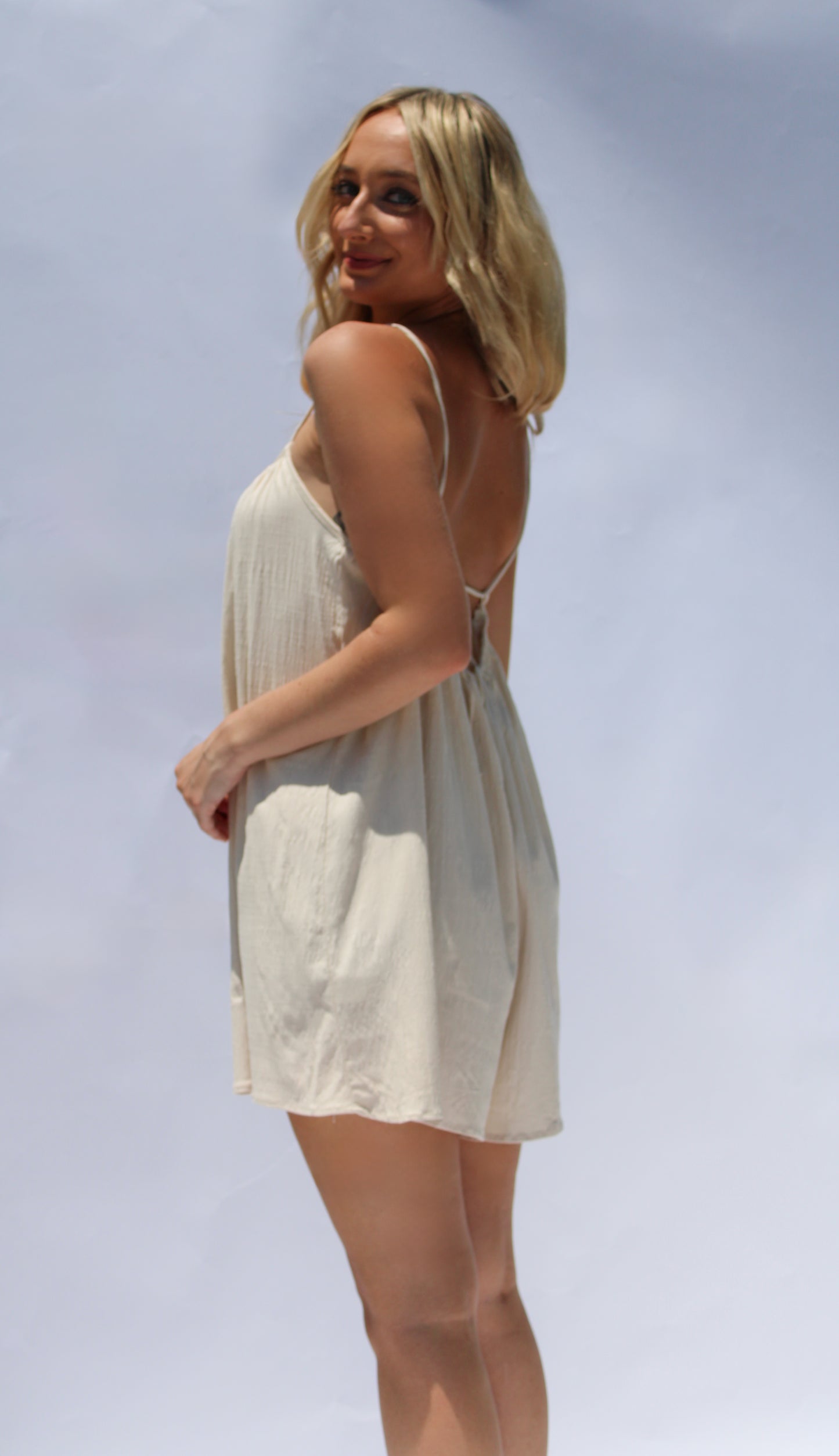 Sweet Linen Romper