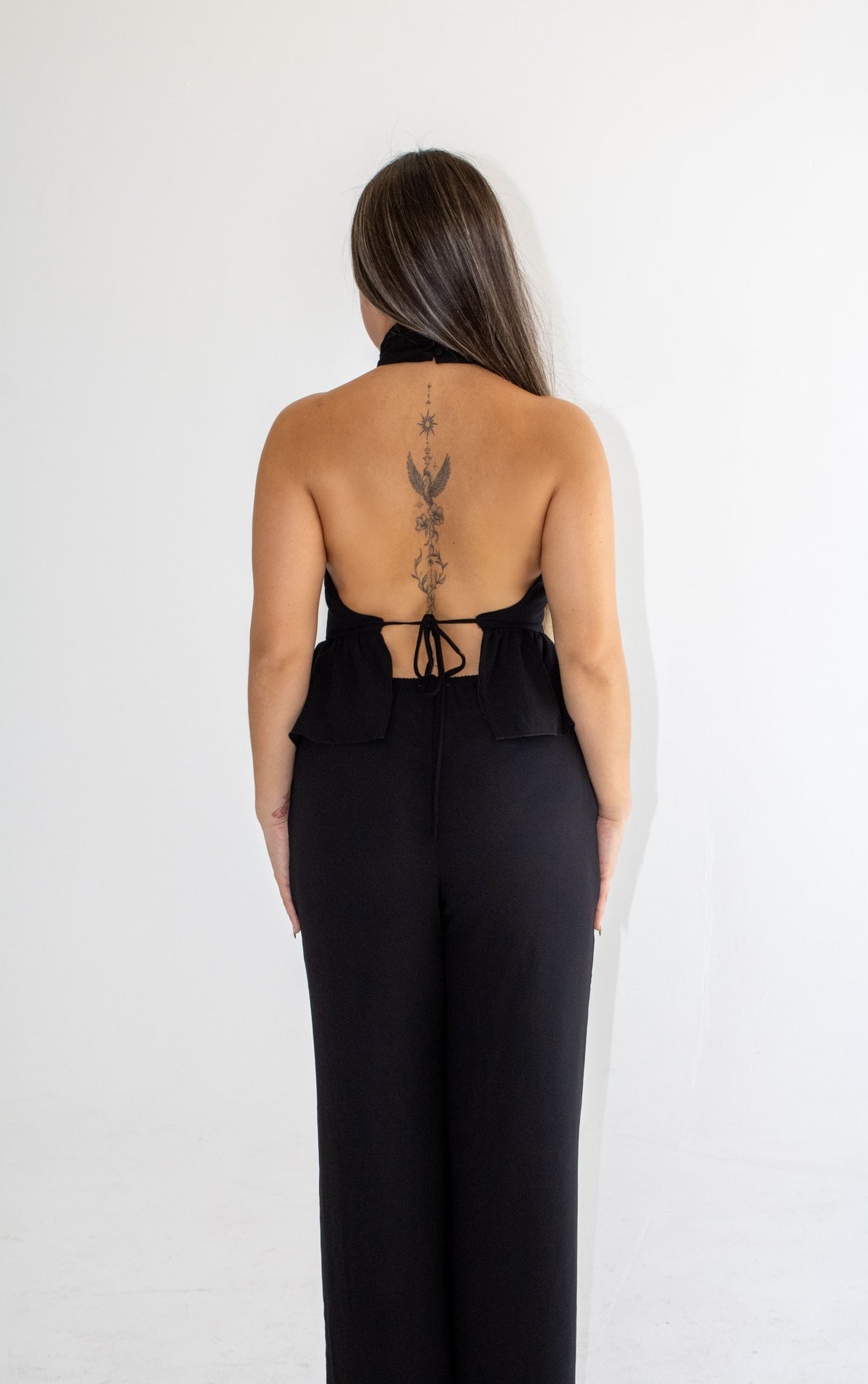 Sloan Asymmetric Halter Top