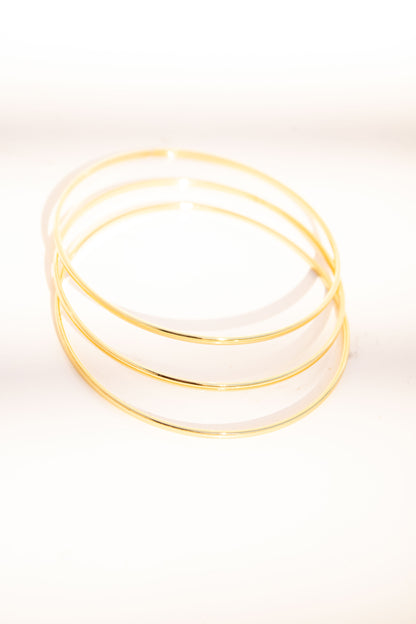 Golden Glow Bangles