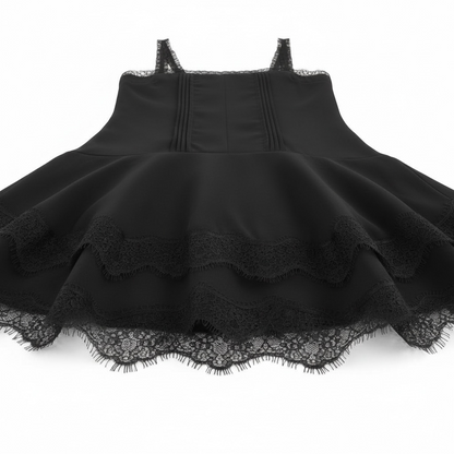 Noire Lace Slip Dress