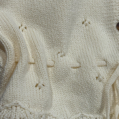 Delilah Pointelle Knit Top